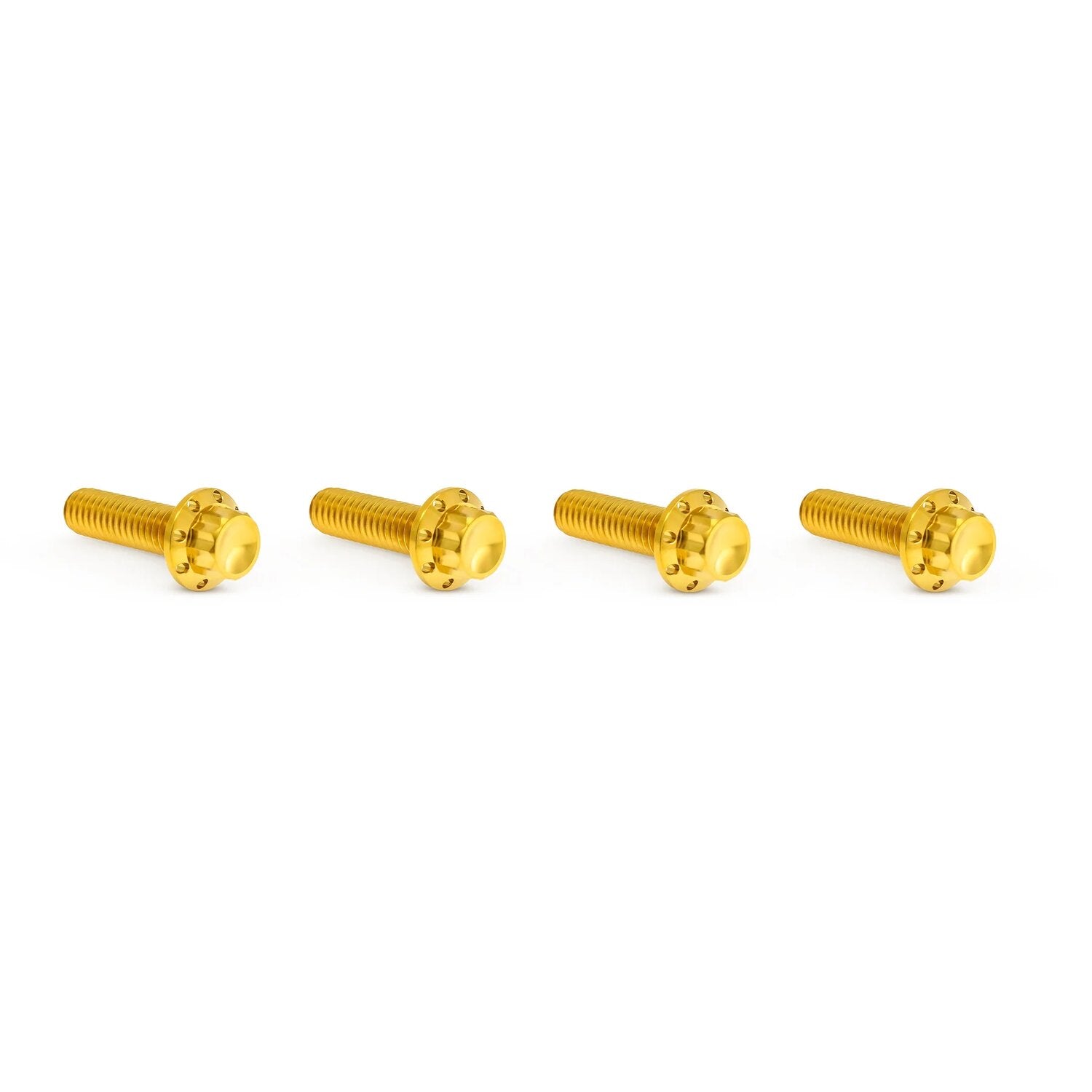 Arlen Ness titanium 12-point transm - top cover bolts - Gold