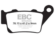 Ebc Vee Semi-sintrede Bremseklodser Til Street Bikes - Bag