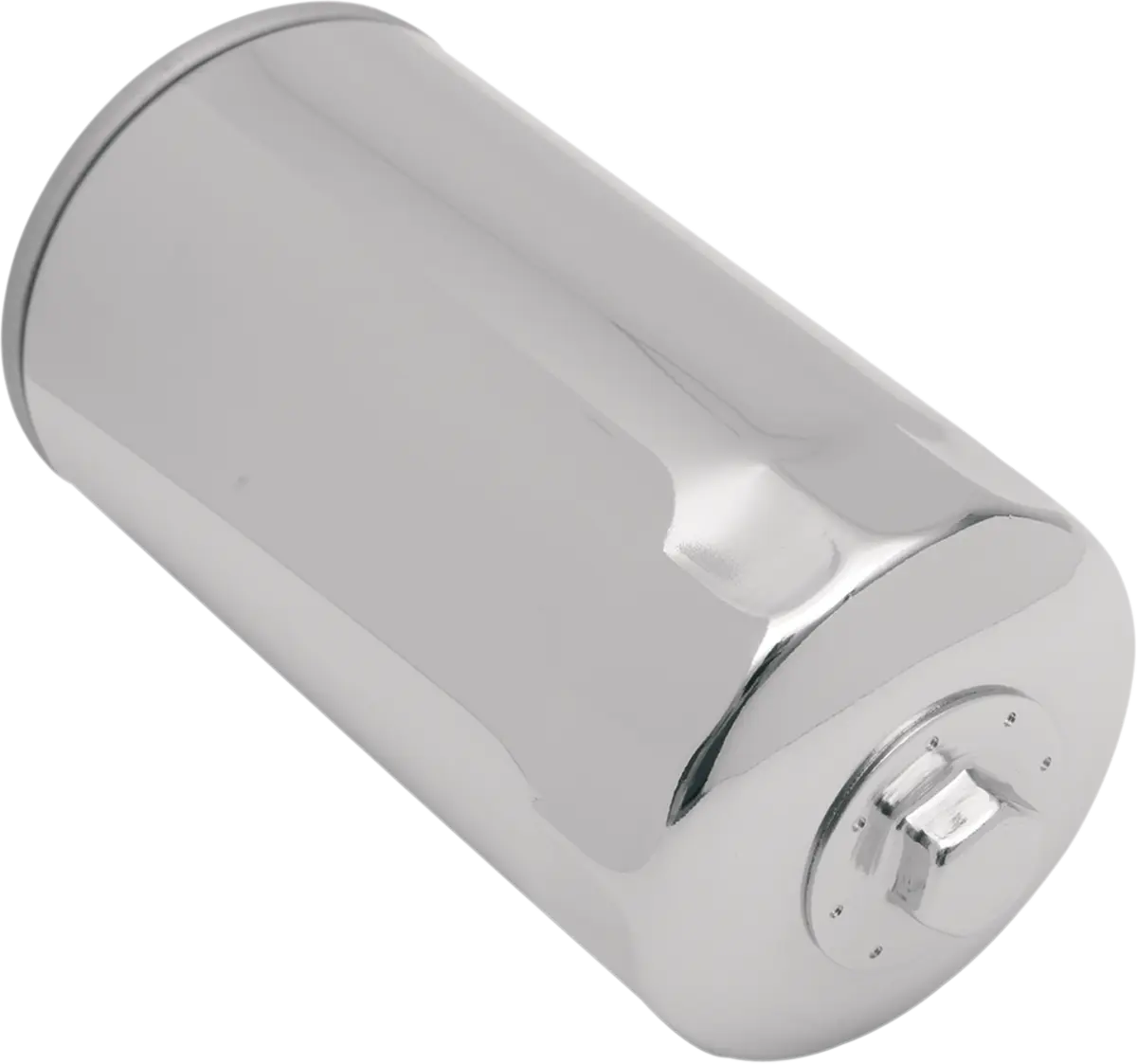 Drag Specialties Magnetic Ring Oil Filter Chrome