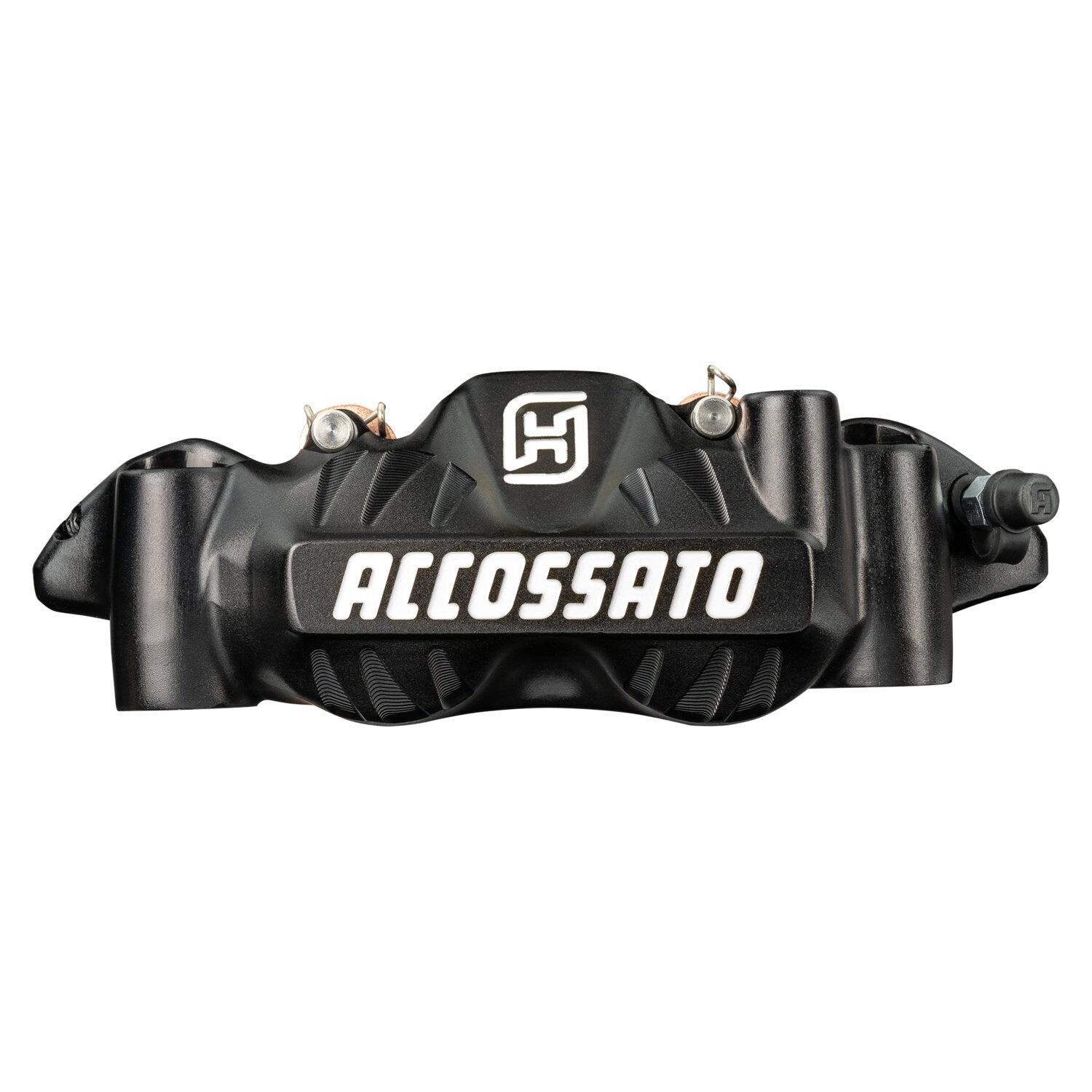 Accossato 108mm monoblock radial brake caliper right - Black