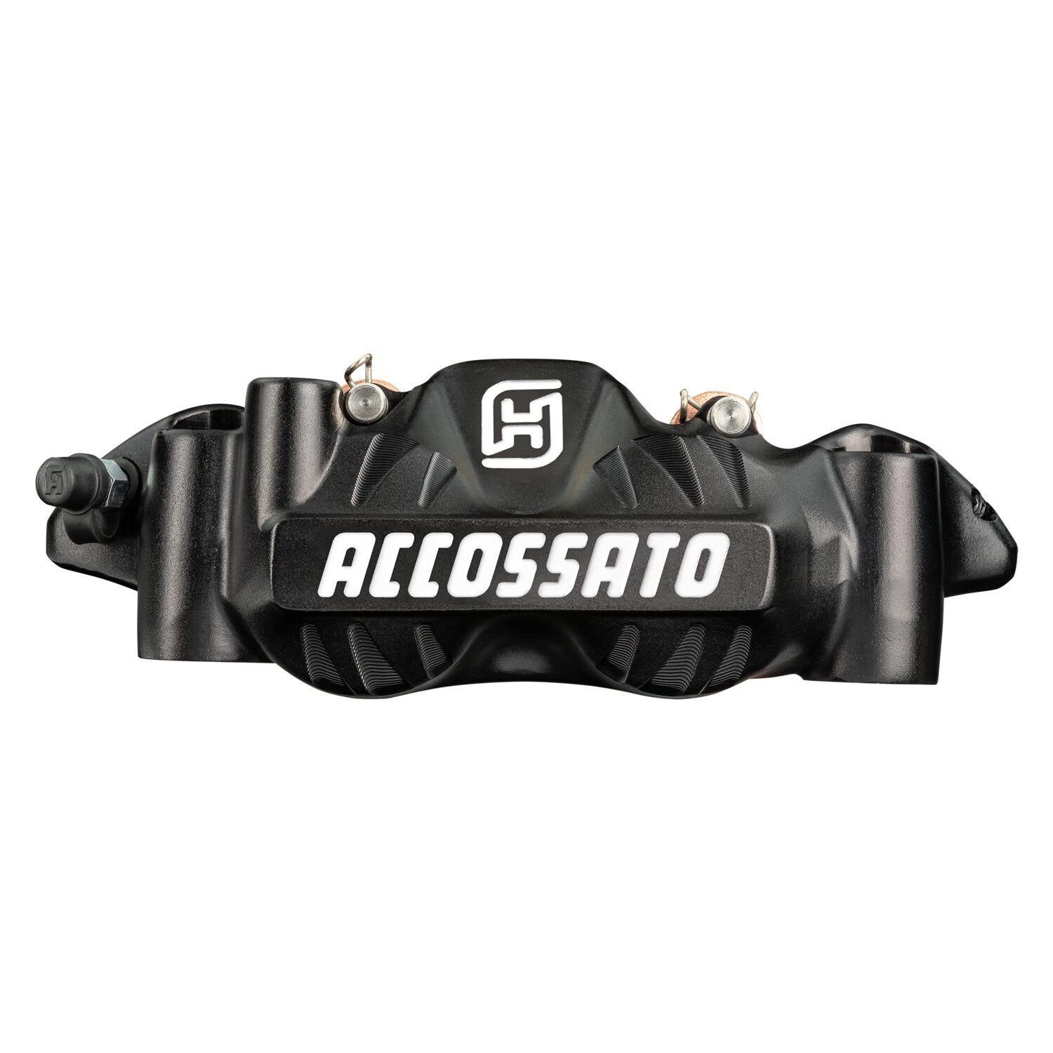 Accossato 108mm Monoblock radial brake caliper left - Black