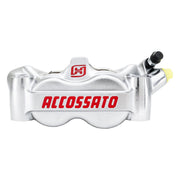 Accossato 100mm Monoblock radial brake caliper right - Silver