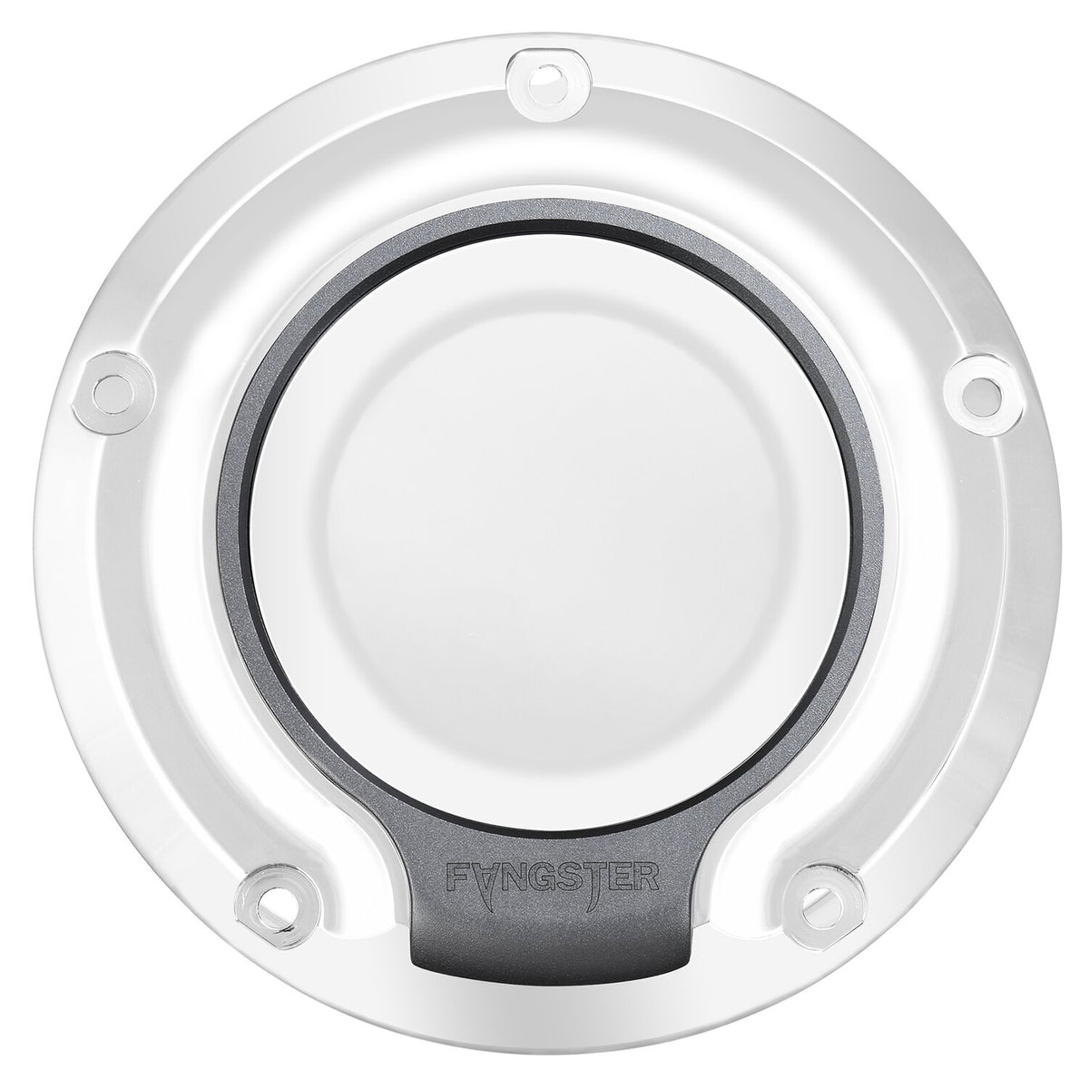 Fangster derby cover - Chrome Smoky