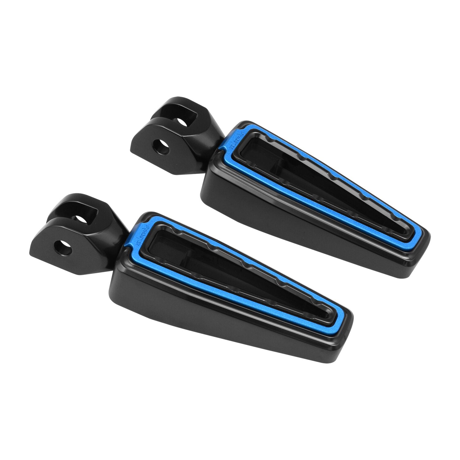 Fangster rider foot pegs - Black Blue