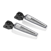 Fangster rider foot pegs - Chrome smoky