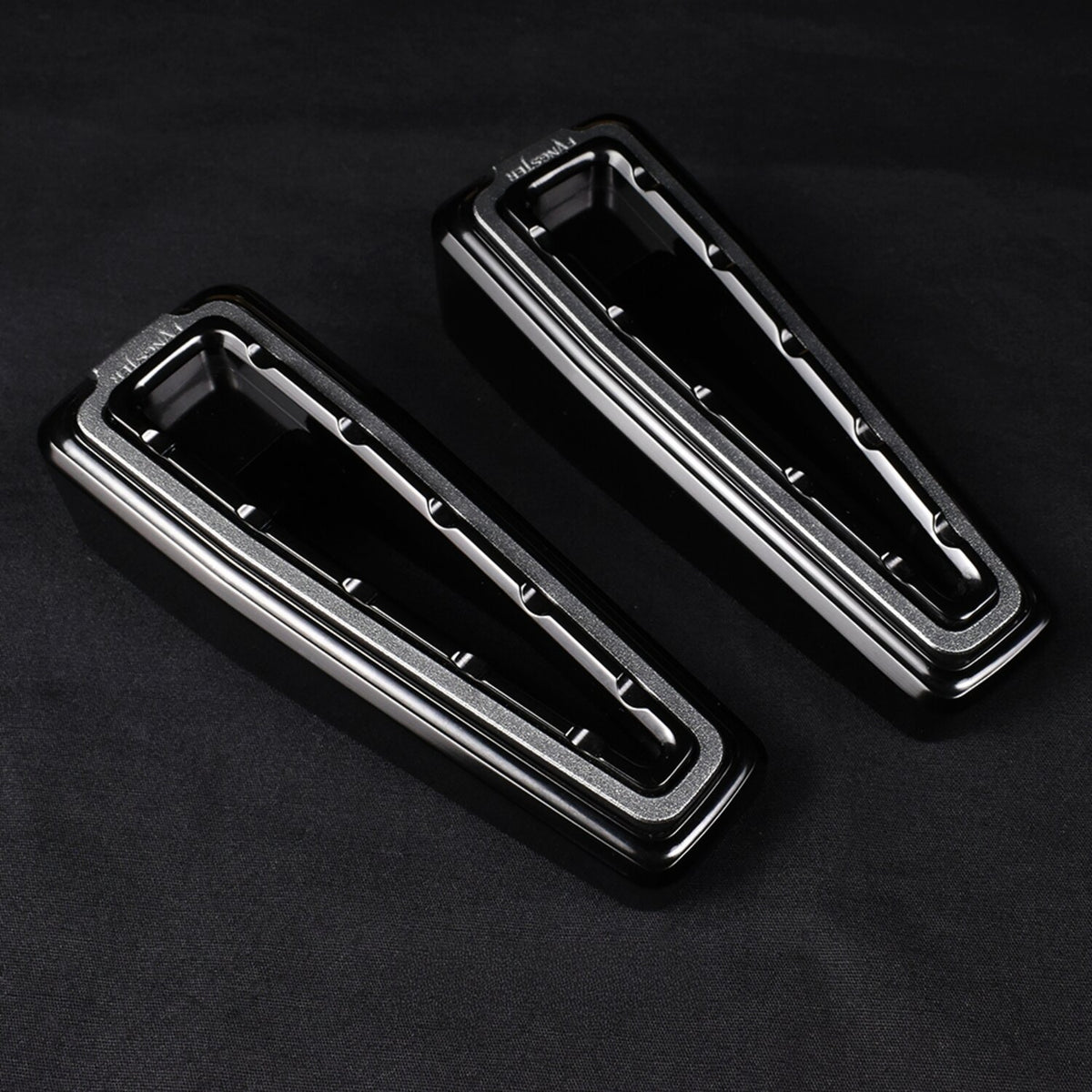 Fangster foot pegs - Black smoky