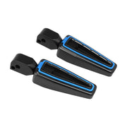 Fangster foot pegs - Black blue
