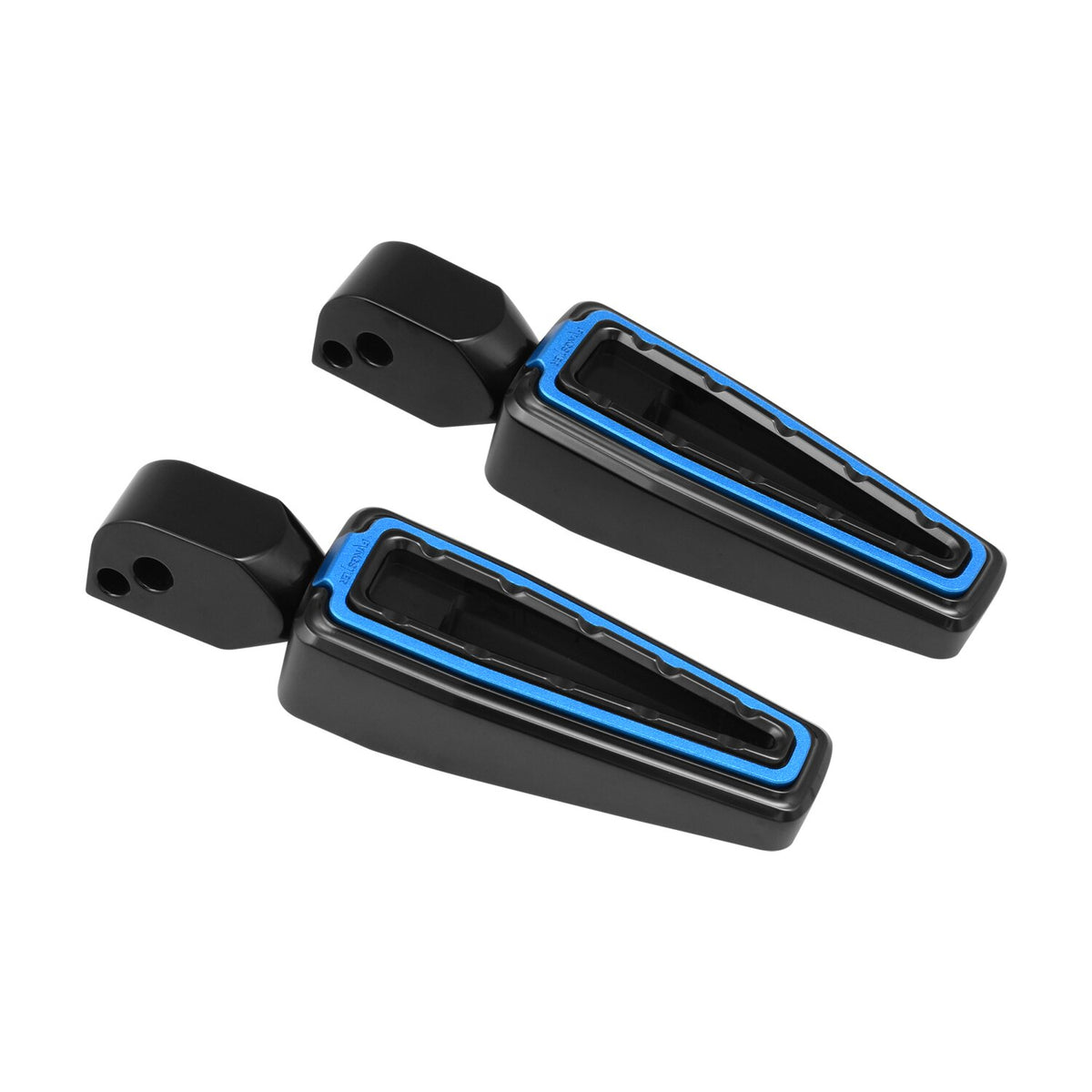 Fangster foot pegs - Black blue