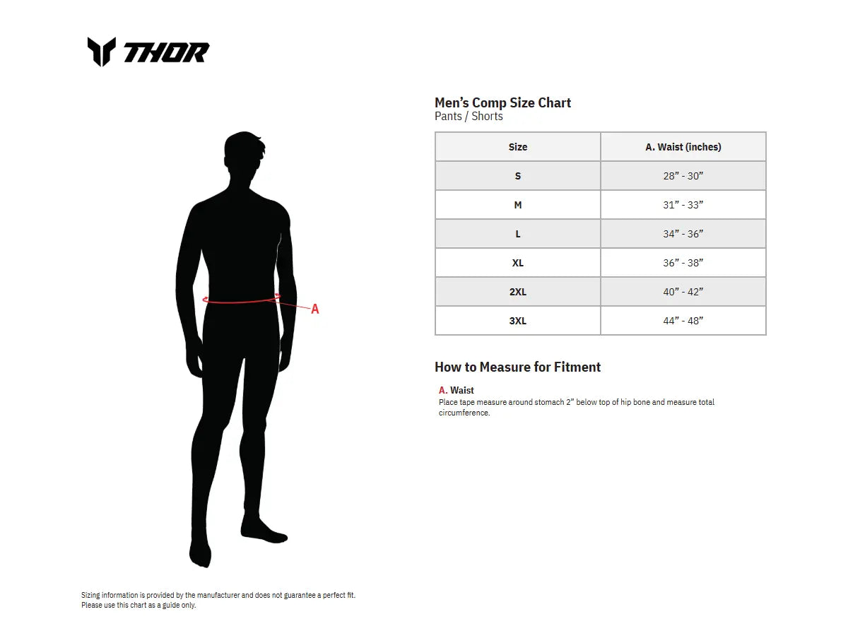 Thor Comp Shorts Black