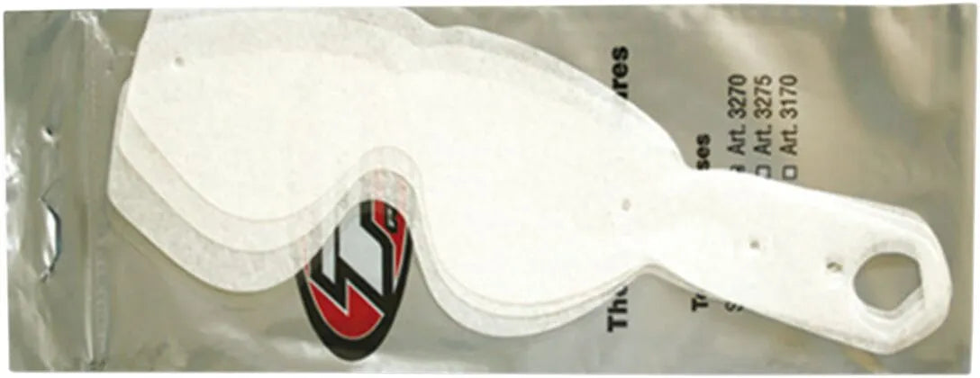 Pro Grip Tear Offs 10-Pack for Pro Grip Goggles