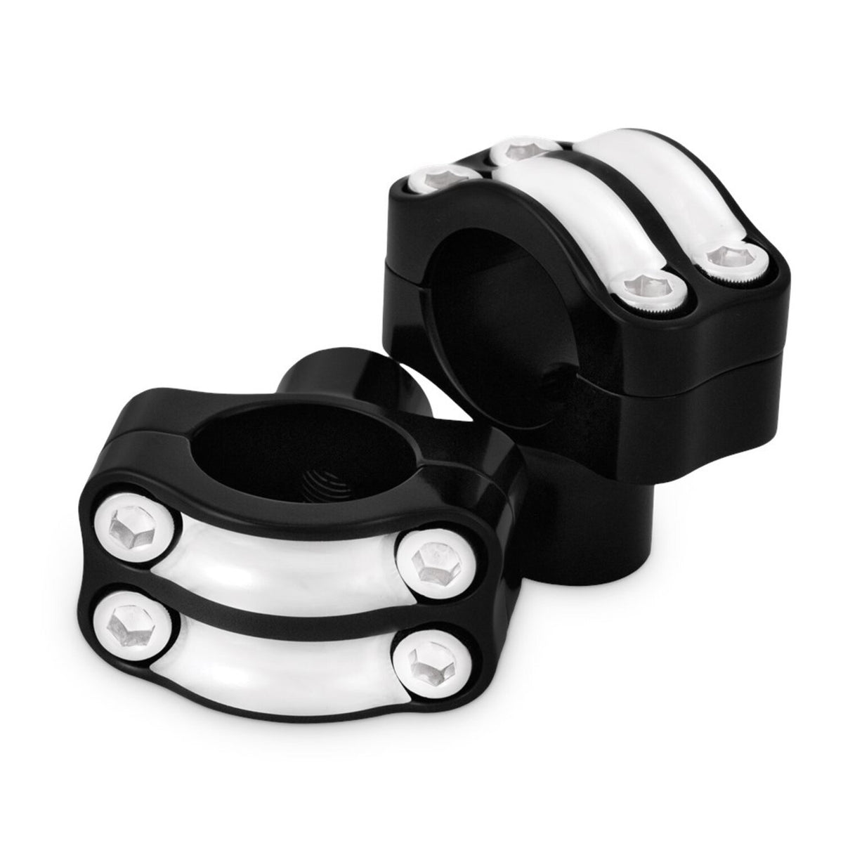 Burly Reaper riser kit - 1.5" high - 8-bolt 2-piece - Black CM