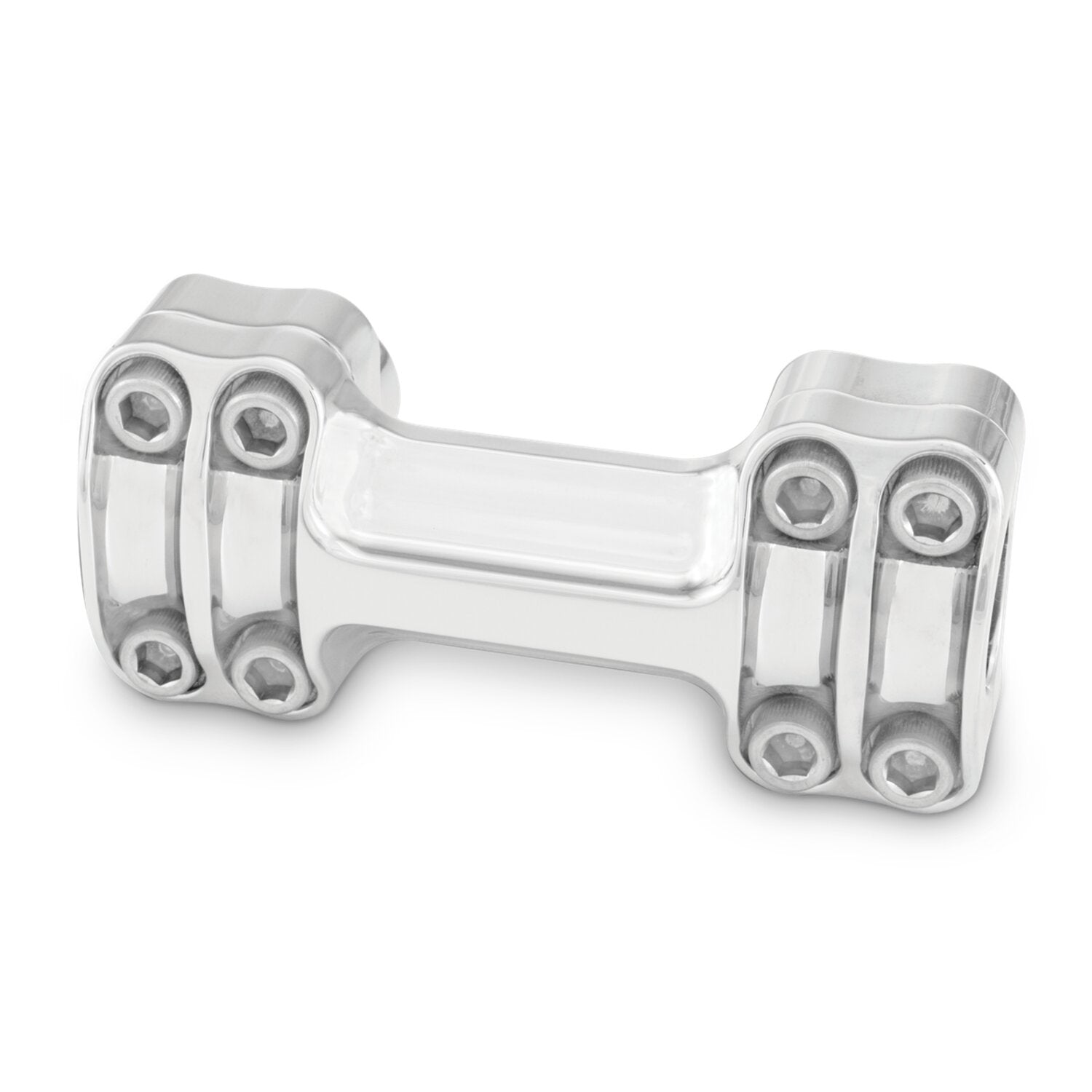 Burly Reaper riser kit - 1.5" high - 8-bolt 1-piece - Chrome