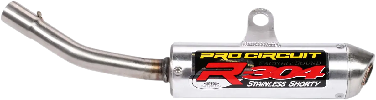 Pro Circuit R304 Shorty Lyddæmper Til Udvalgte Motorcykler