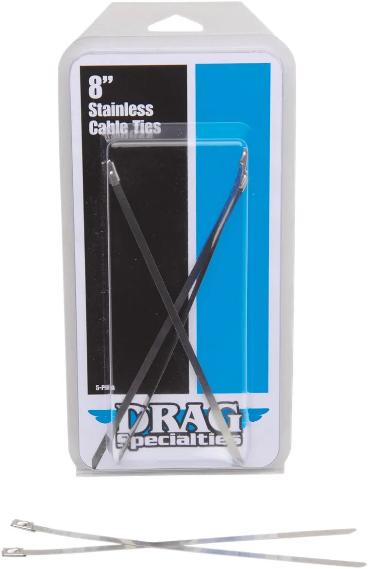 Drag Specialties Rustfri Stålkabelbinder