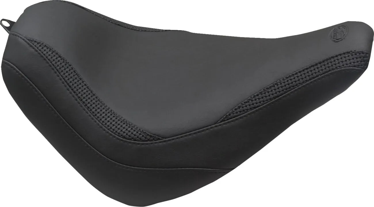 Mustang Runaround Solo Seat - For Harley Davidson