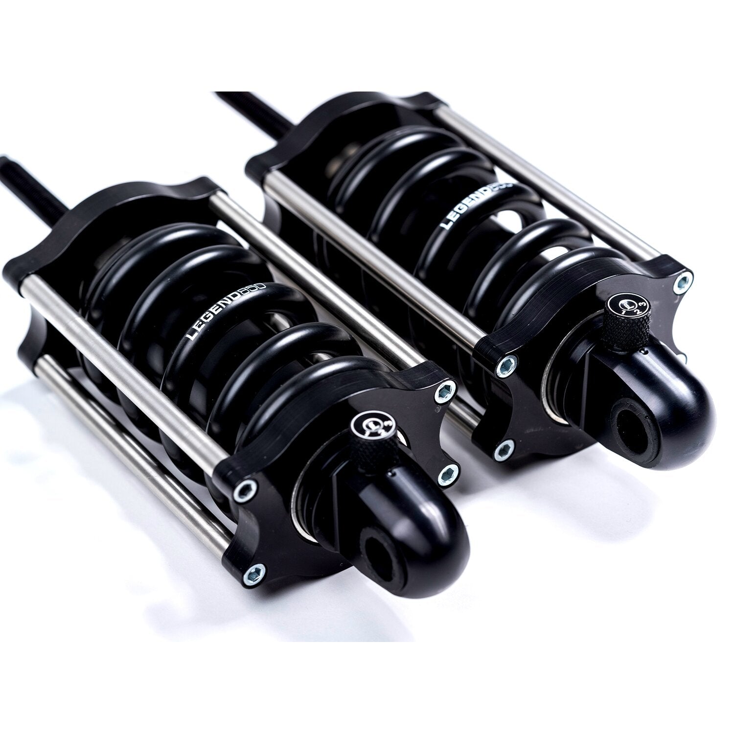 Legend Air Suspension Legend Revo-A shock set - Heavy Duty - 13" Black