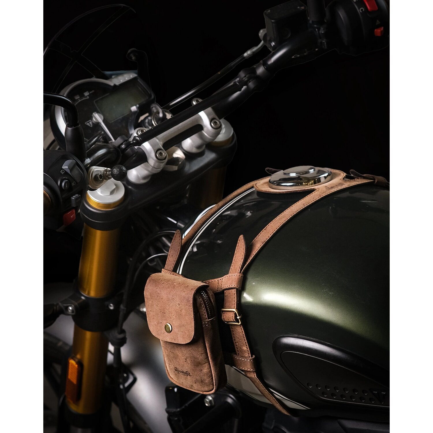 Trip Machine Tank Straps tobacco