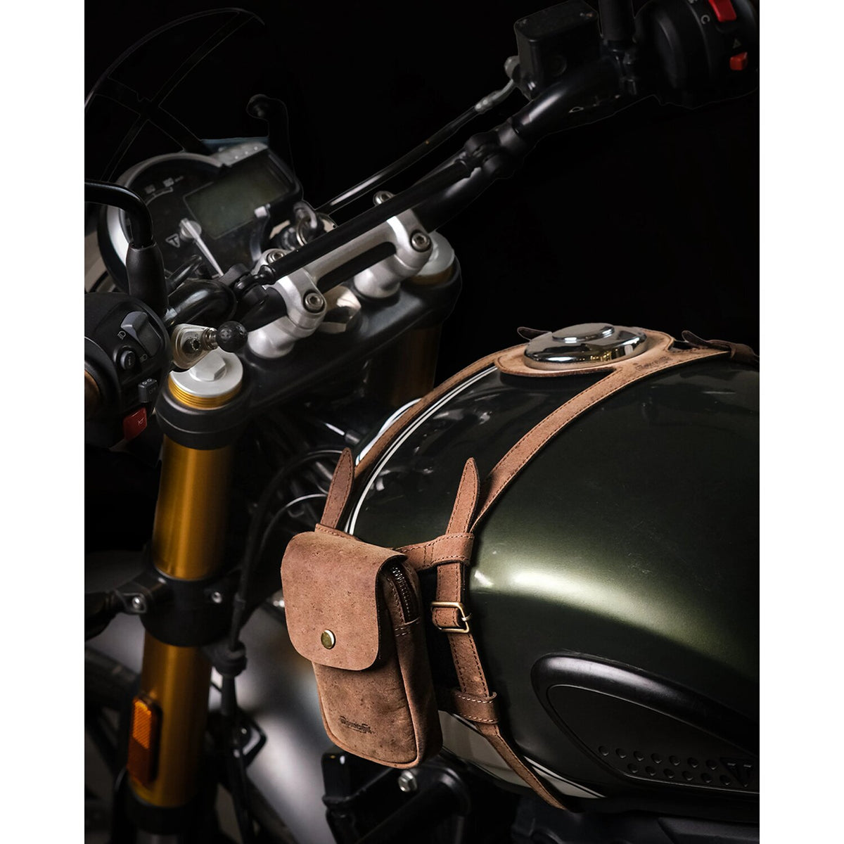 Trip Machine Tank Straps tobacco