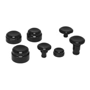 Rick's Motorcycles Softail axle cover kit complete - Smooth