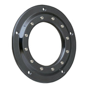 Rick's Motorcycles derby cover 'Porthole' - Gloss black