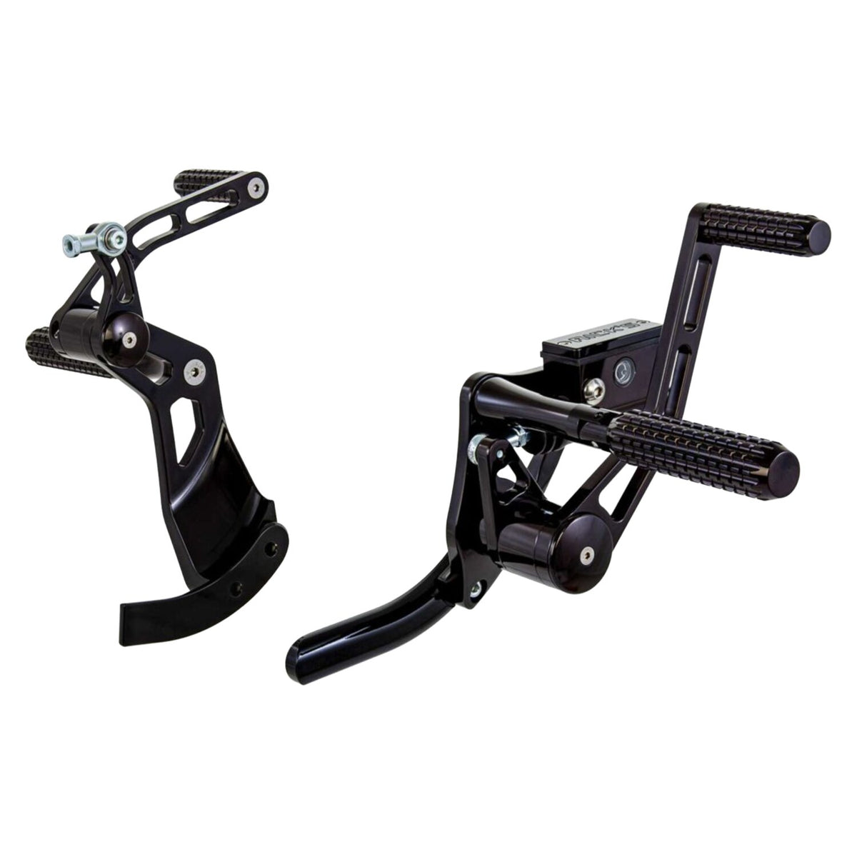 Rick's Motorcycles +2" Forw - control kit - AK 4.7 - Black