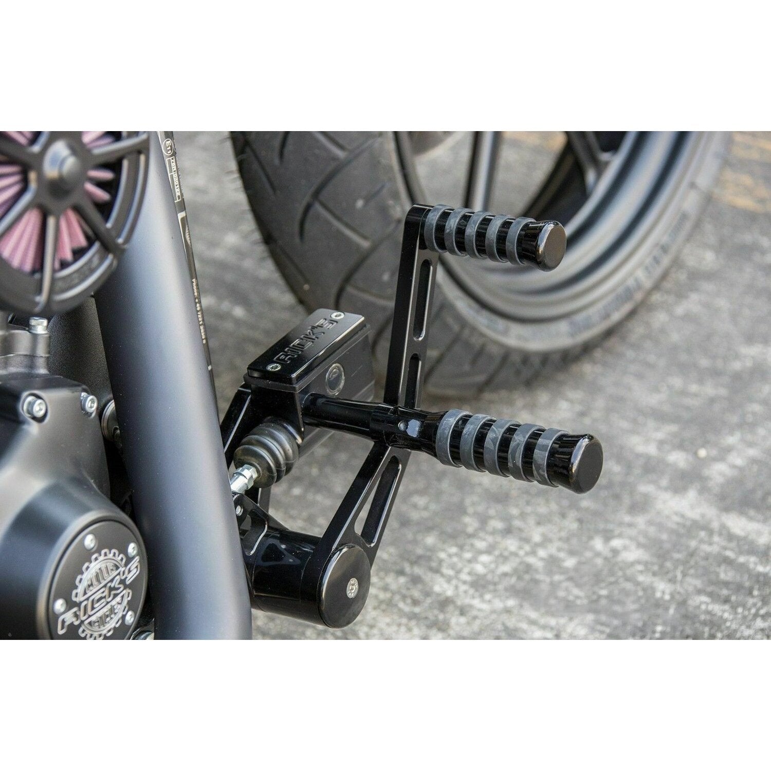 Rick's Motorcycles Forward control kit - O-ring - Black
