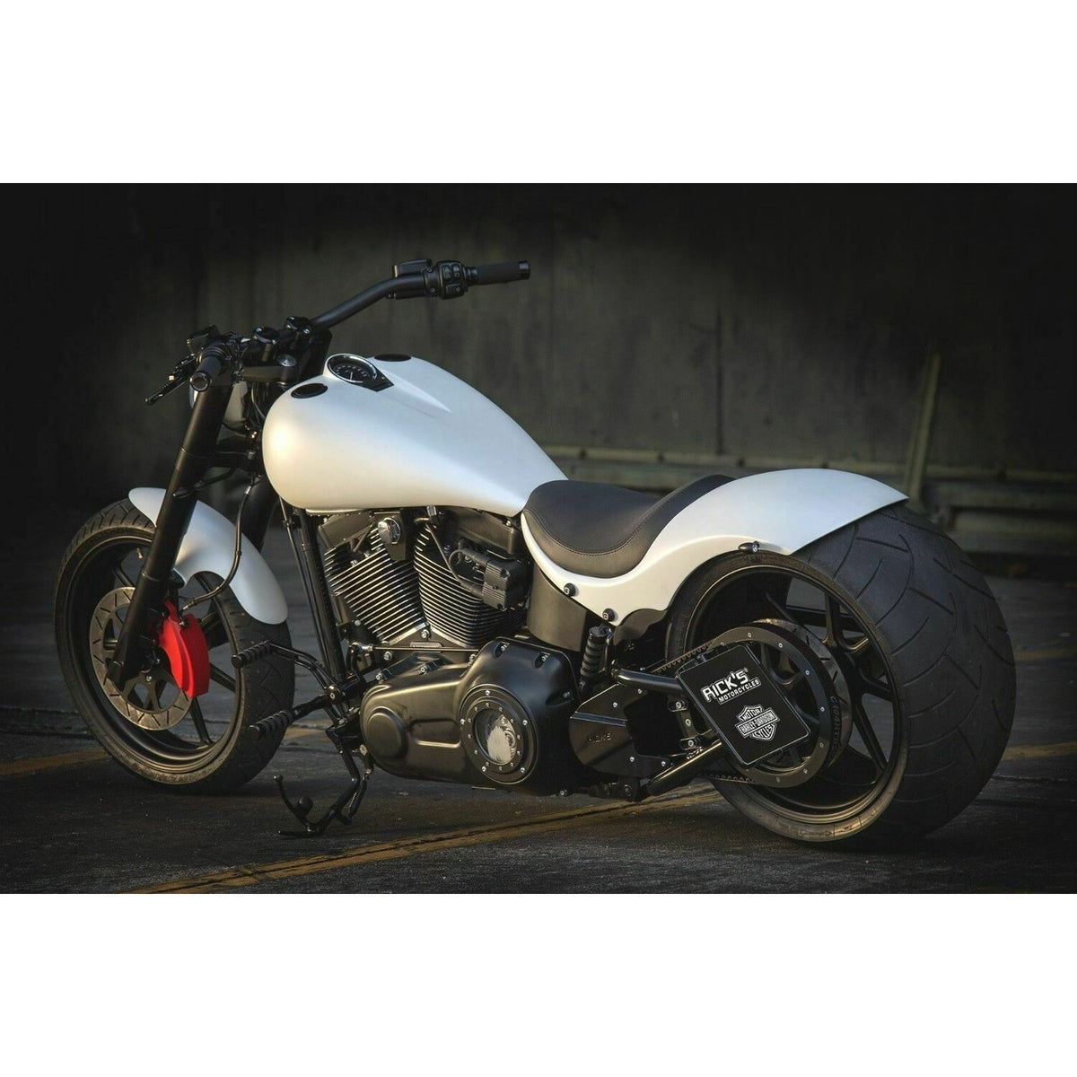 Rick's Motorcycles +4" Forw - control kit - O-Ring - Black