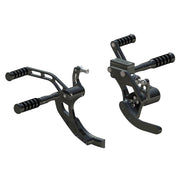Rick's Motorcycles +4" Forw - control kit - O-Ring - Black