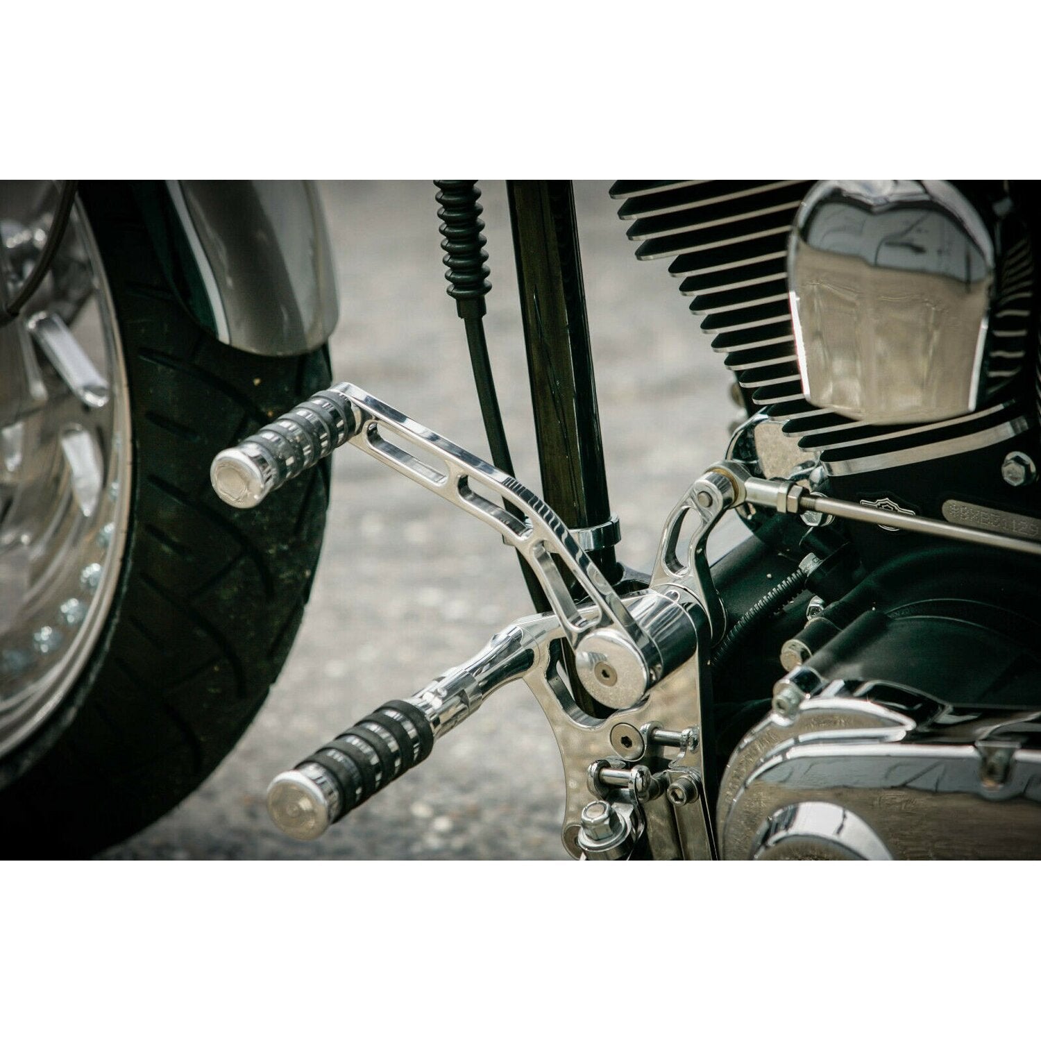 Rick's Motorcycles +4" Forw - control kit - O-Ring - Pol