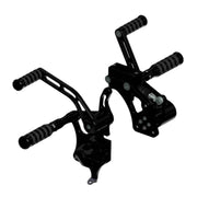 Rick's Motorcycles +2" Forw - control kit - O-Ring - Black