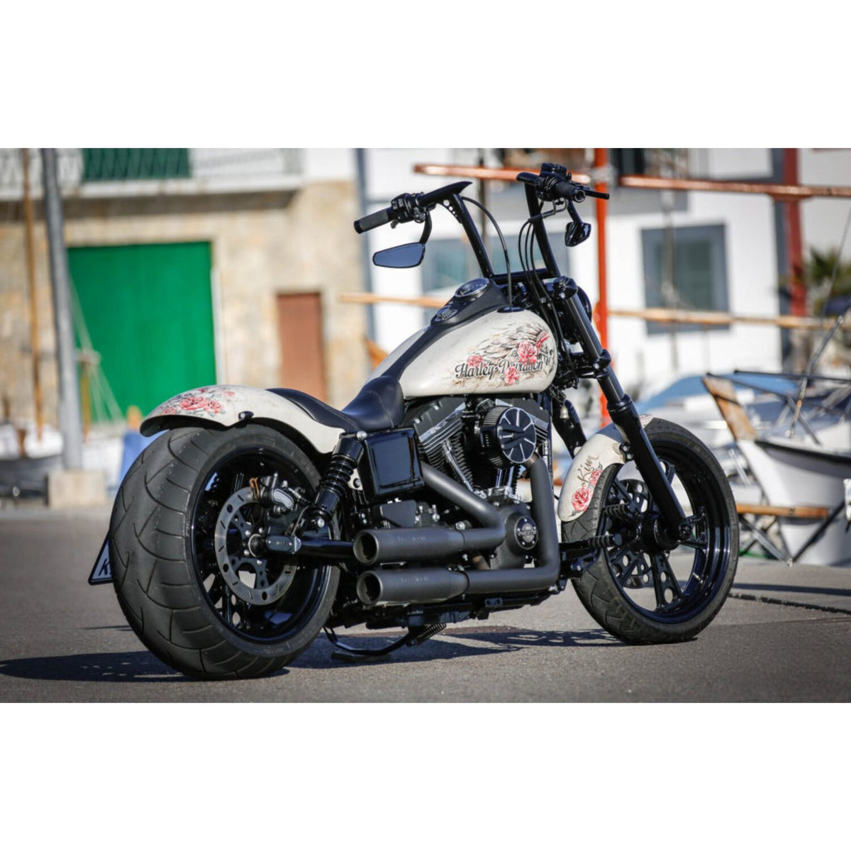 Rick's Motorcycles + 2 5" Forw - control kit - O-Ring - Black
