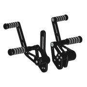 Rick's Motorcycles + 2 5" Forw - control kit - O-Ring - Black