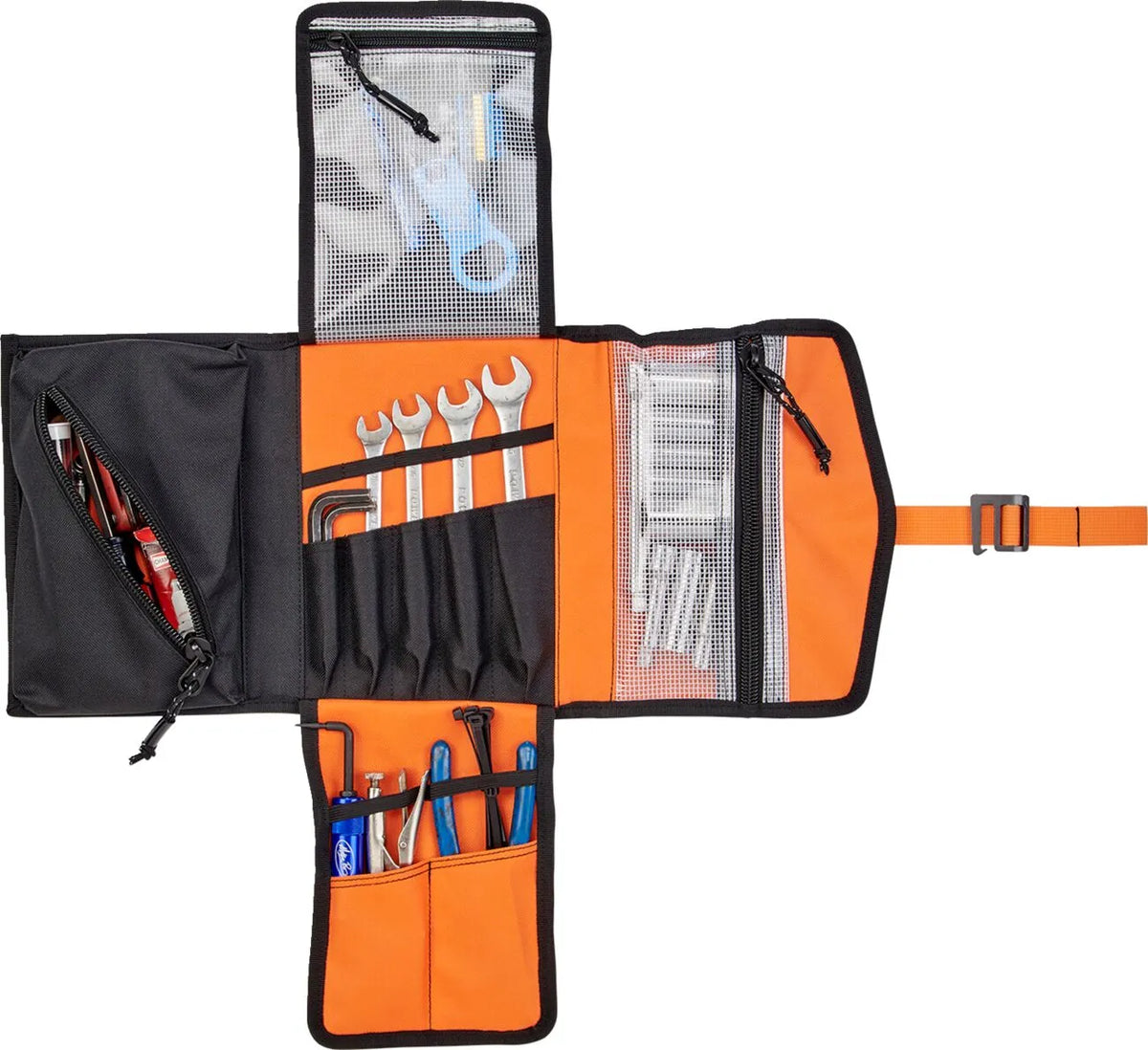 Biltwell EXFIL-0 600D Polyester Tool Roll - Black - 3017-01