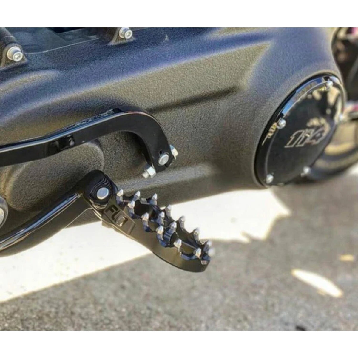 Flo Motorsports MX Style Footpeg - Black