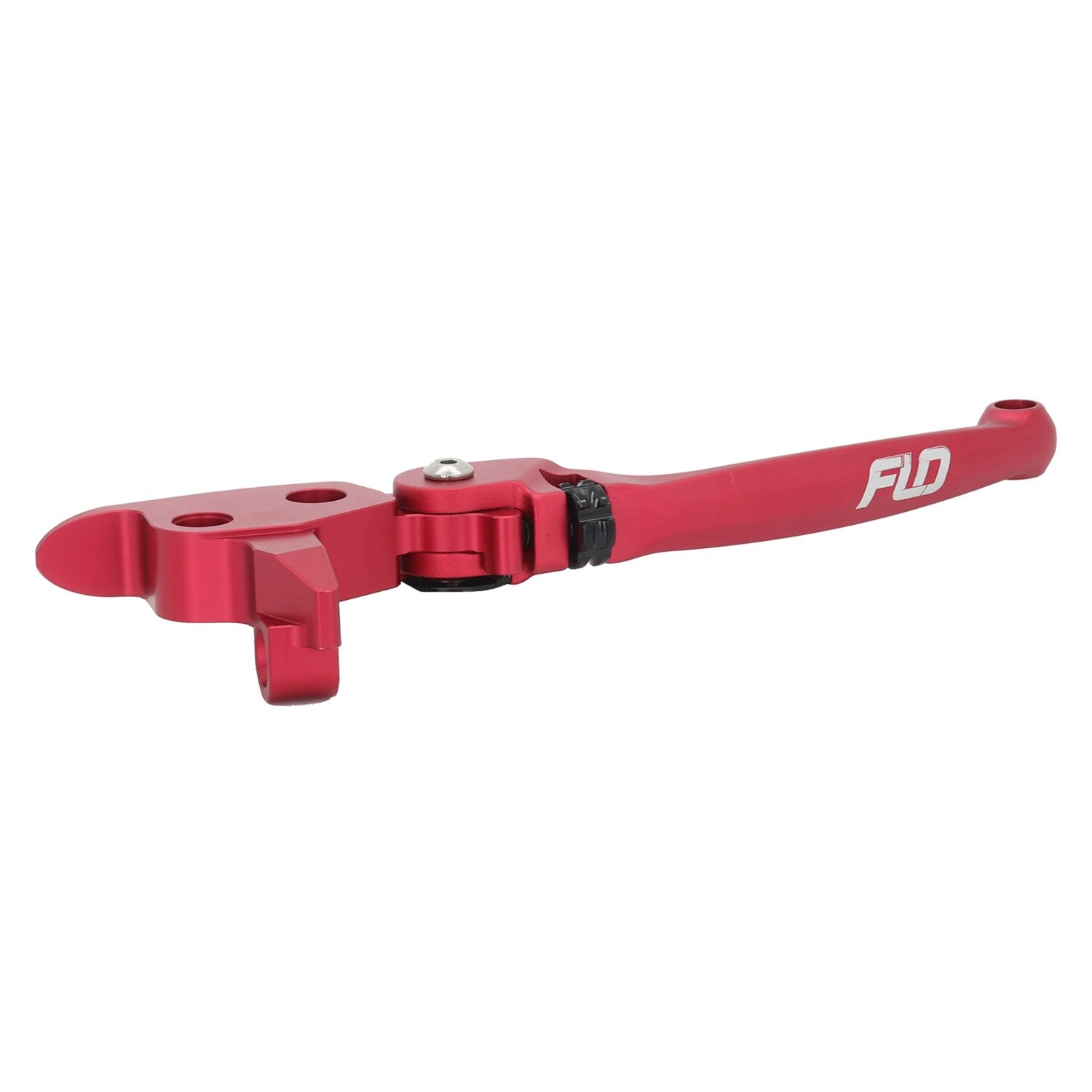 Flo Motorsports MX style brake & clutch lever set - Red