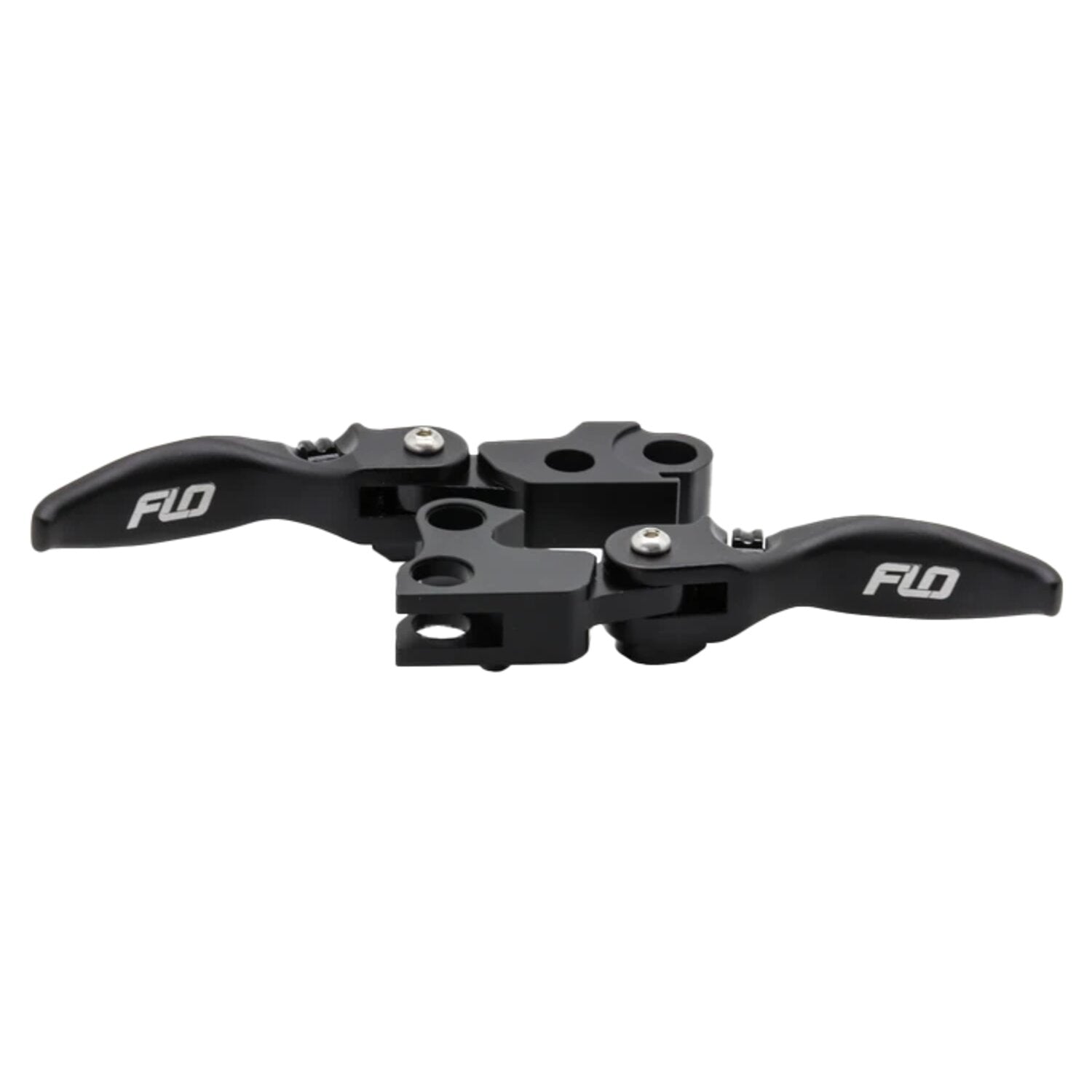 Flo Motorsports MX style brake & clutch lever set - Black