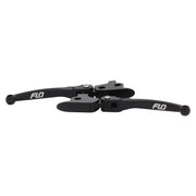 Flo Motorsports MX style brake & clutch lever set - Black
