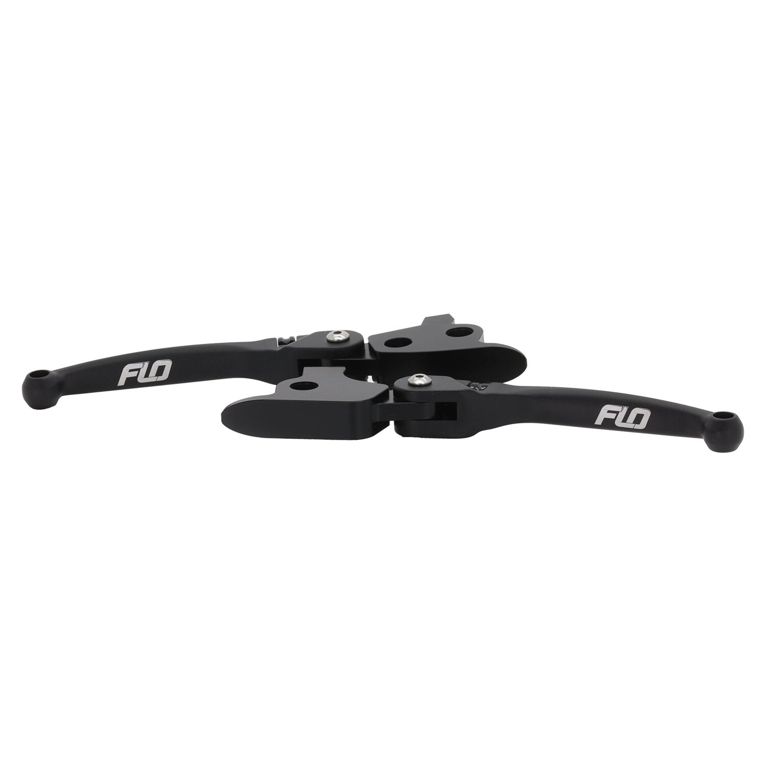 Flo Motorsports MX style brake & clutch lever set - Black