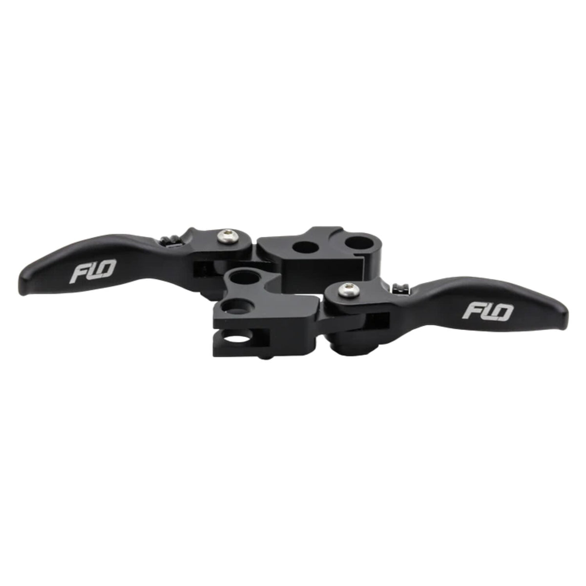 Flo Motorsports MX style brake & clutch lever set - Black