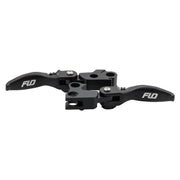 Flo Motorsports MX style brake & clutch lever set - Black
