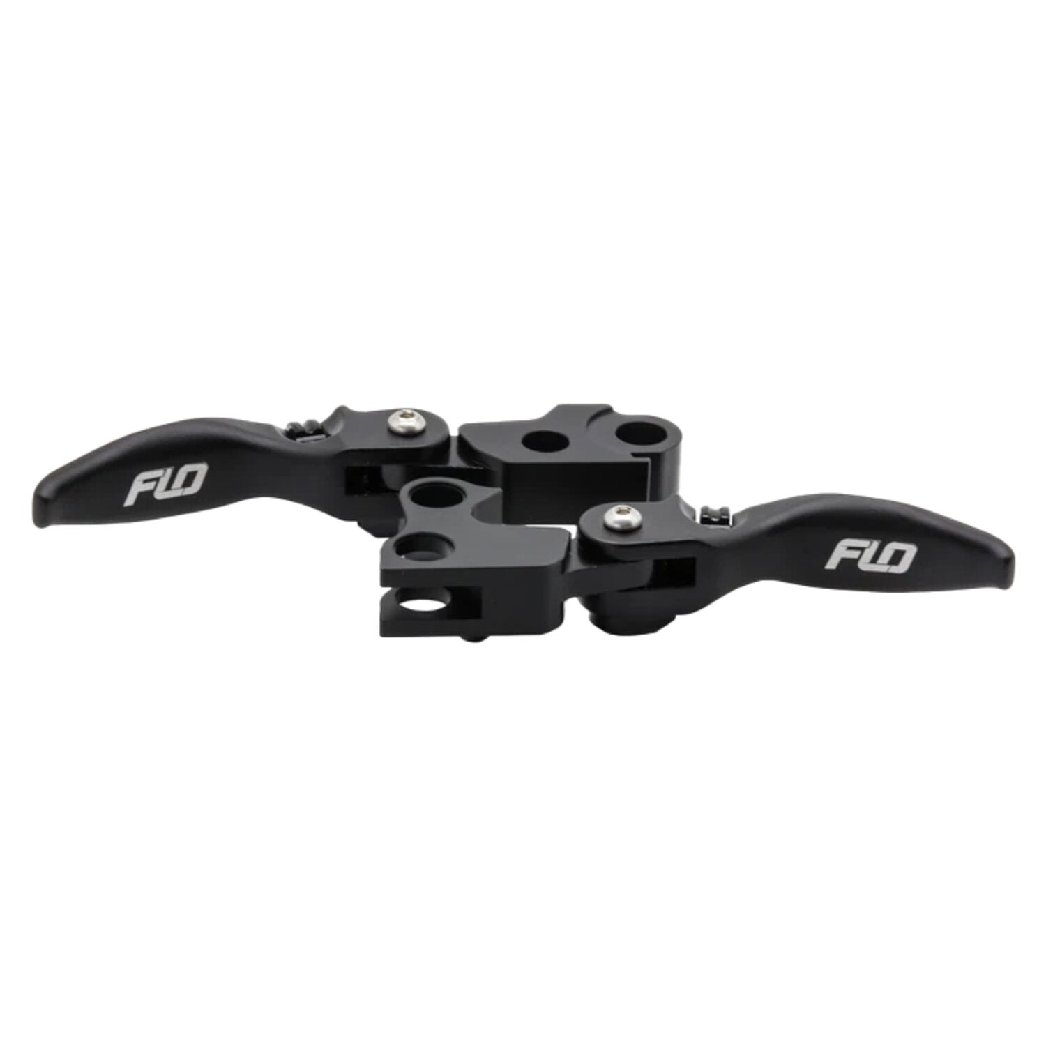 Flo Motorsports MX style brake & clutch lever set - Black