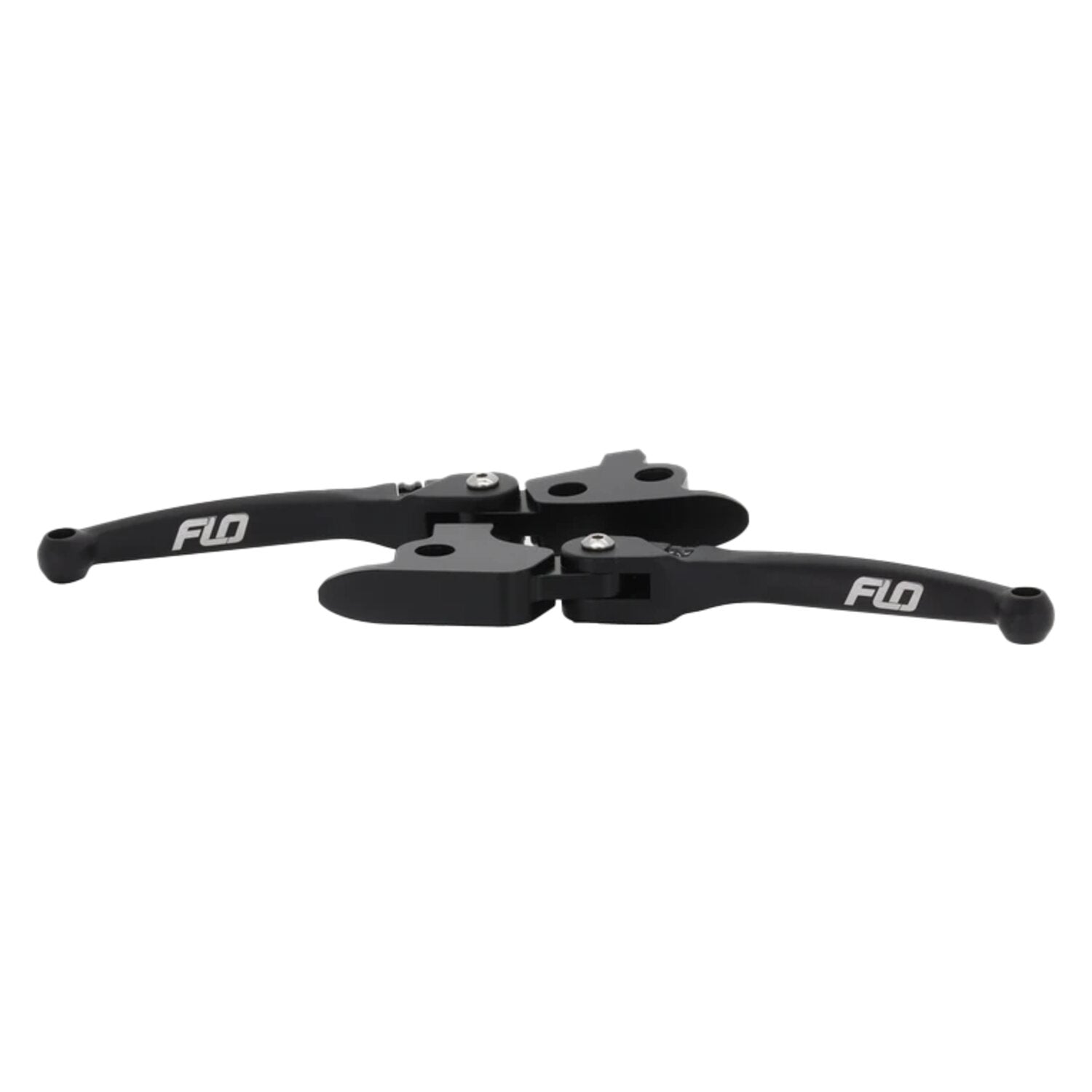 Flo Motorsports MX style brake & clutch lever set - Black