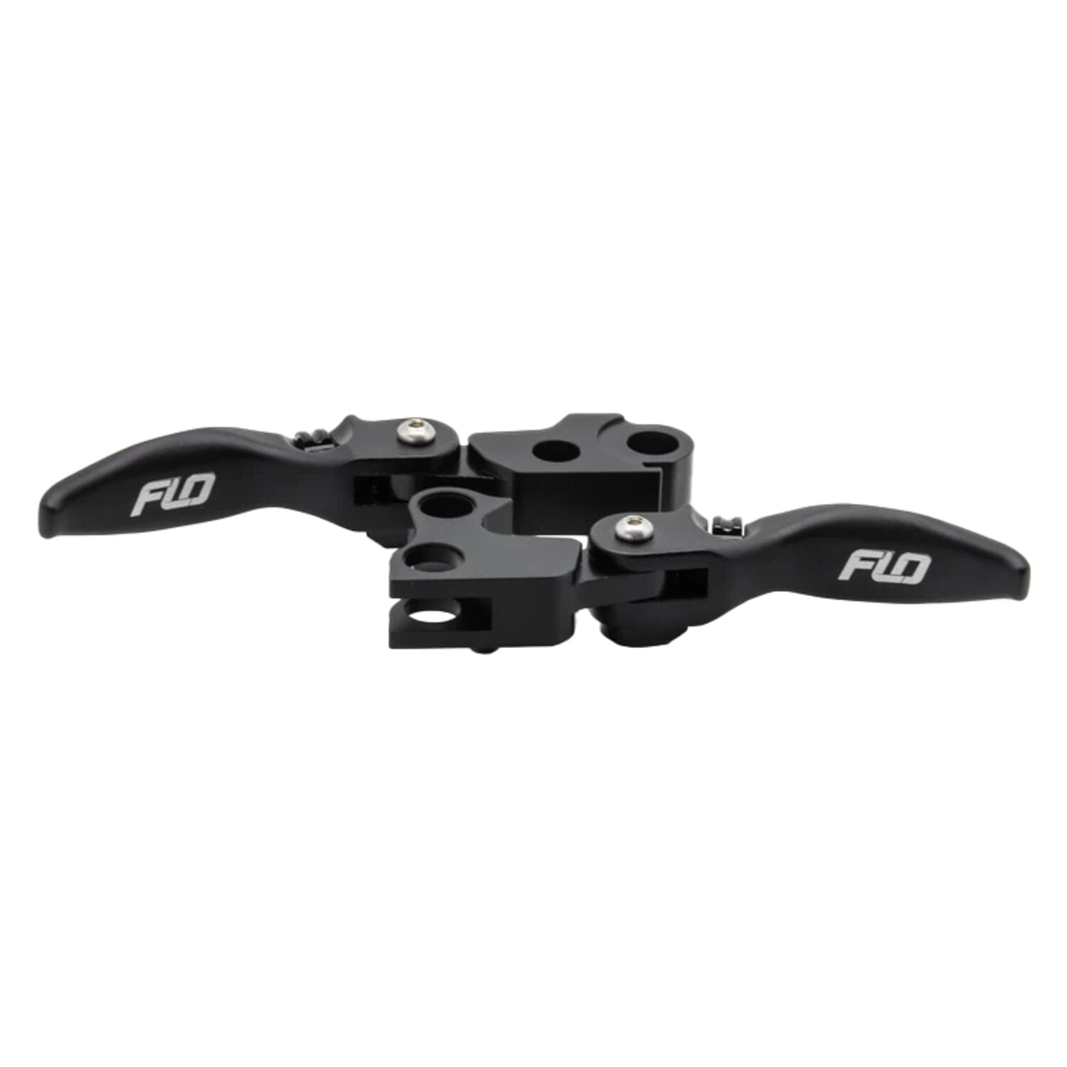 Flo Motorsports MX style brake & clutch lever set - Black