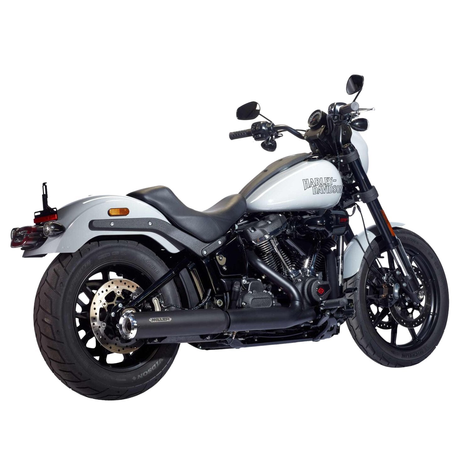 Miller Exhaust Miller Liberty Slip-On black End cap Standard polished