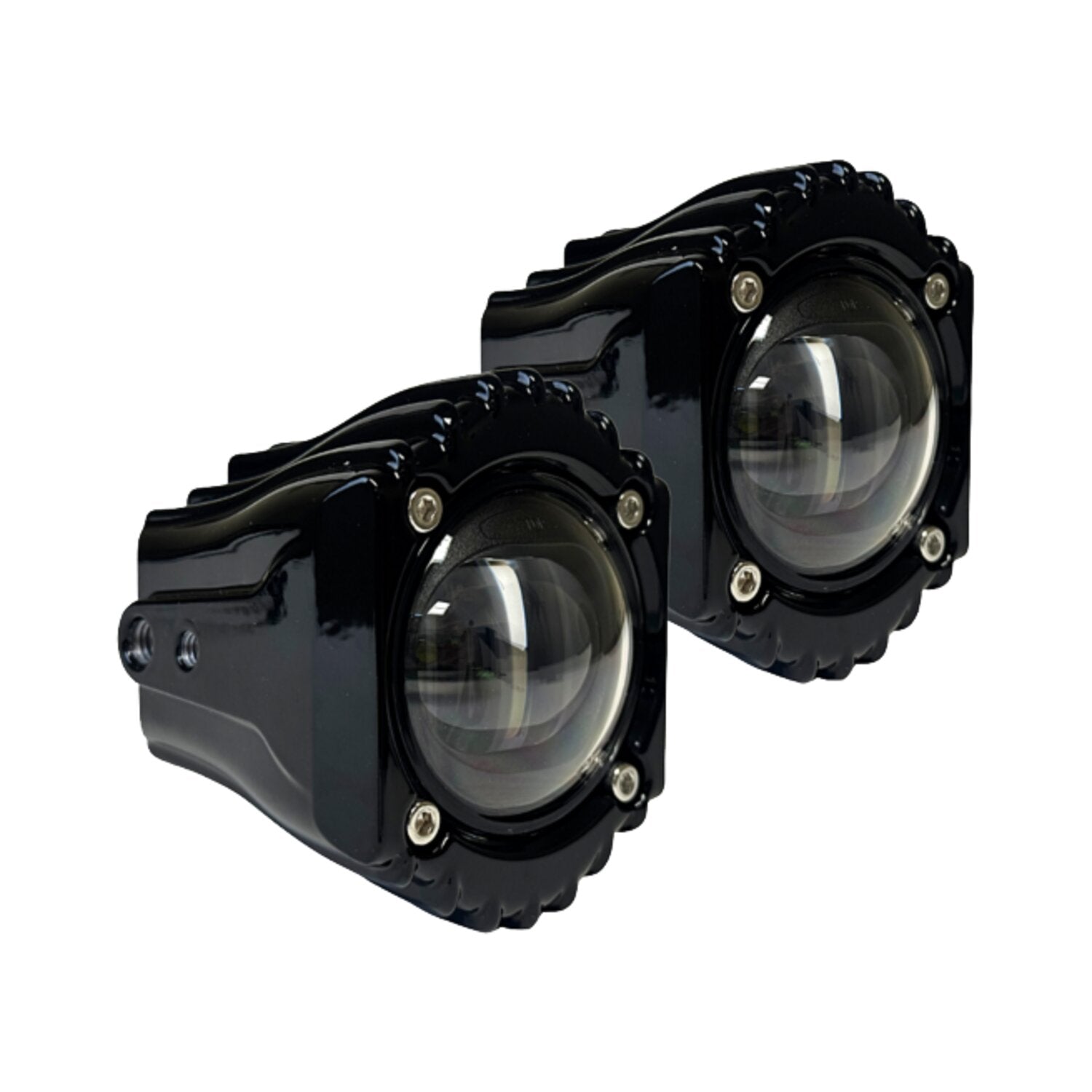 Custom Dynamics Shark Demon LED Fog Lights - White