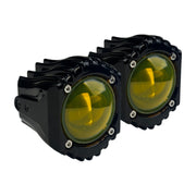 Custom Dynamics Shark Demon LED Fog Lights - Yellow