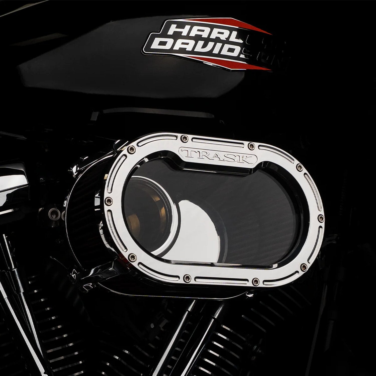 Trask Performance Trask Big Papi Air Cleaner Gen 1 - Chrome