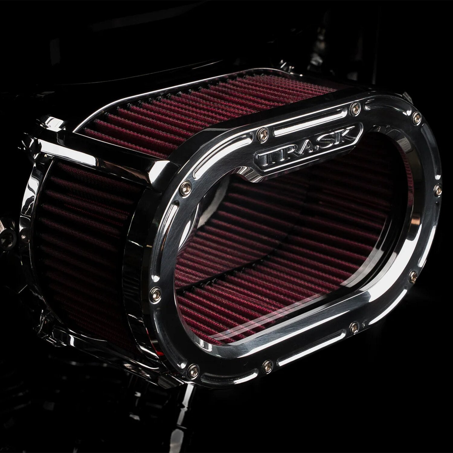 Trask Performance Trask Big Papi Air Cleaner Gen 1 - Chrome