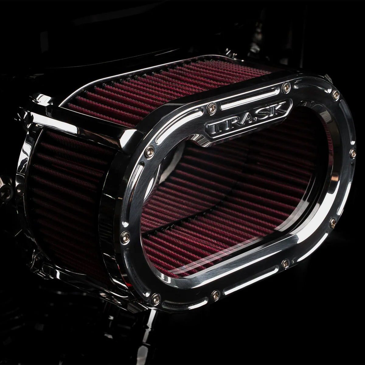 Trask Performance Trask Big Papi Air Cleaner Gen 2 - Chrome