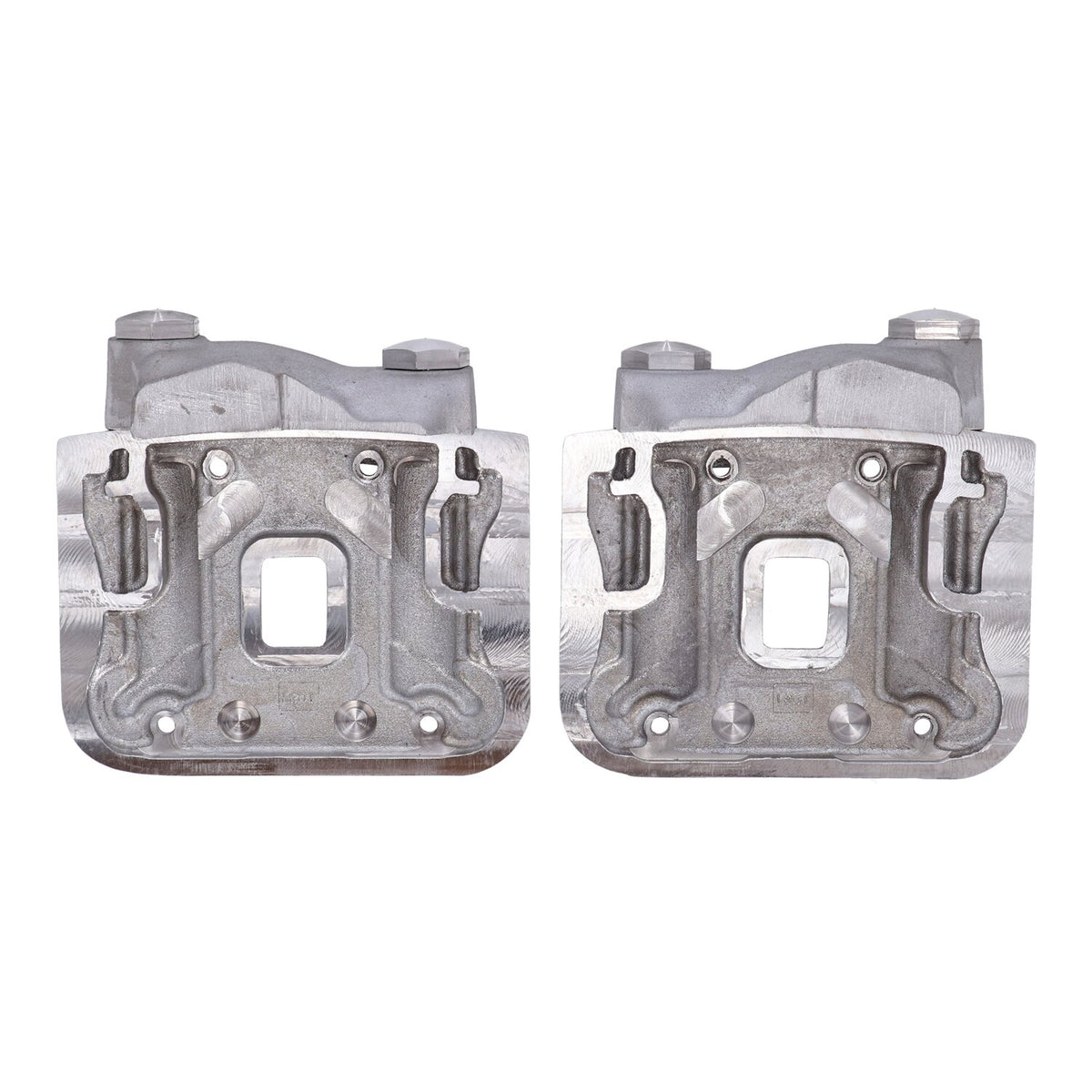 EMD 'Knucklehead style' rocker cover set - Raw